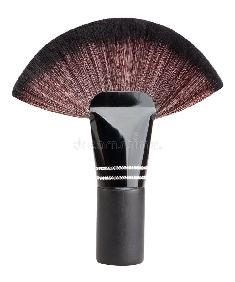 Hairdresser sweeping brush royalty free stock images Hairdresser sweeping brush royalty free stock images
