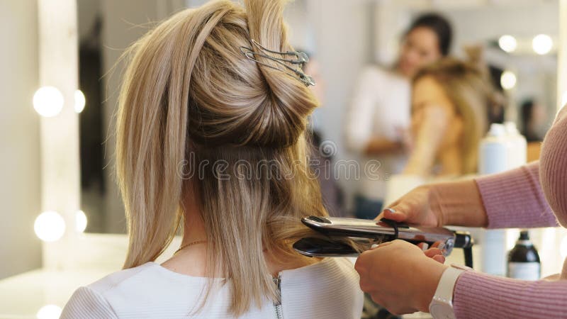 1,960 Flat Iron Hair Stock Photos - Free & Royalty-Free Stock Photos from  Dreamstime