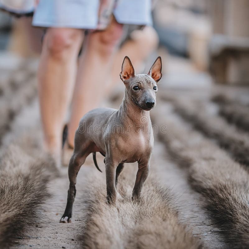 Peruvian Hairless stock illustration