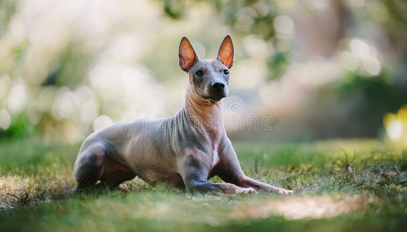 Peruvian Hairless vector illustration
