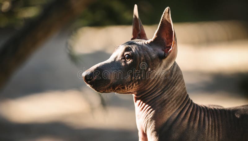 Peruvian Hairless vector illustration
