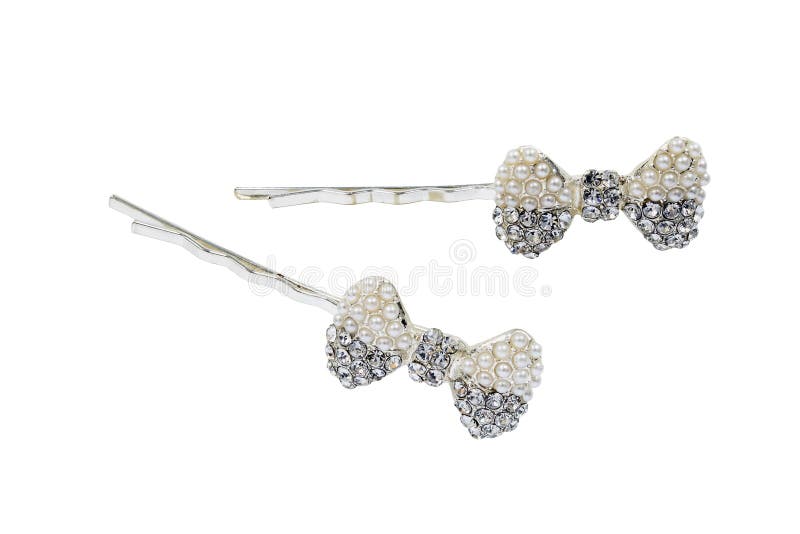 Hairpins with crystals