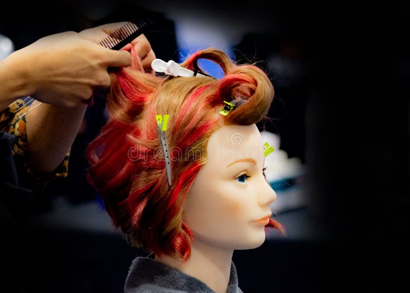 Hairstyles on Dummy Head of Hair Salon Stock Photo - Image of female, black: 133316034 Hairstyles on Dummy Head of Hair Salon Stock Photo - Image of female, black: 133316034