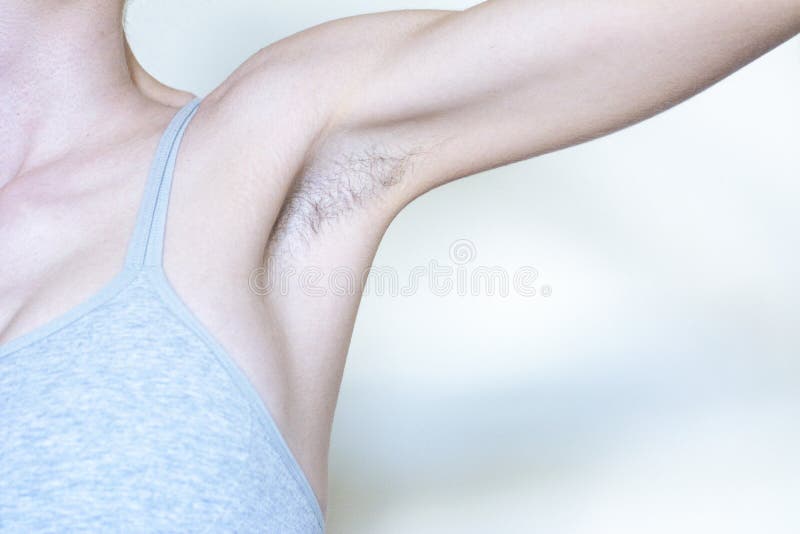 Skinny Girl With Hairy Armpits