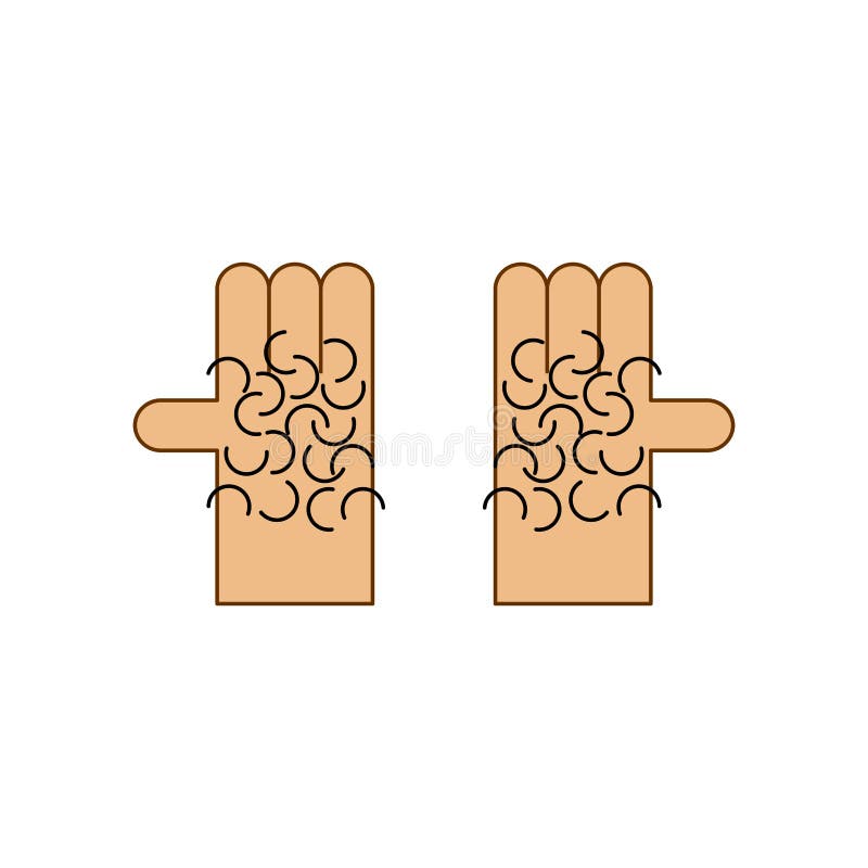 Hairy Palm Stock Illustrations 327 Hairy Palm Stock Illustrations Vectors Clipart Dreamstime