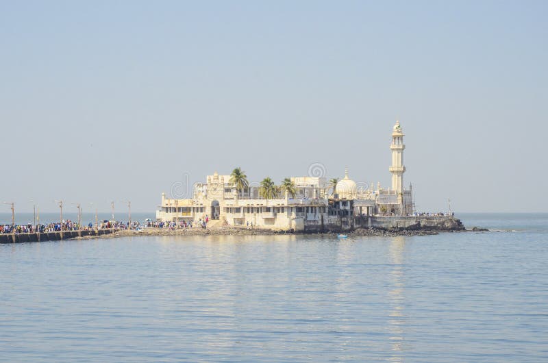 Haji Ali Dargah, Mumbai, India stock foto's Haji Ali Dargah, Mumbai, India stock foto's