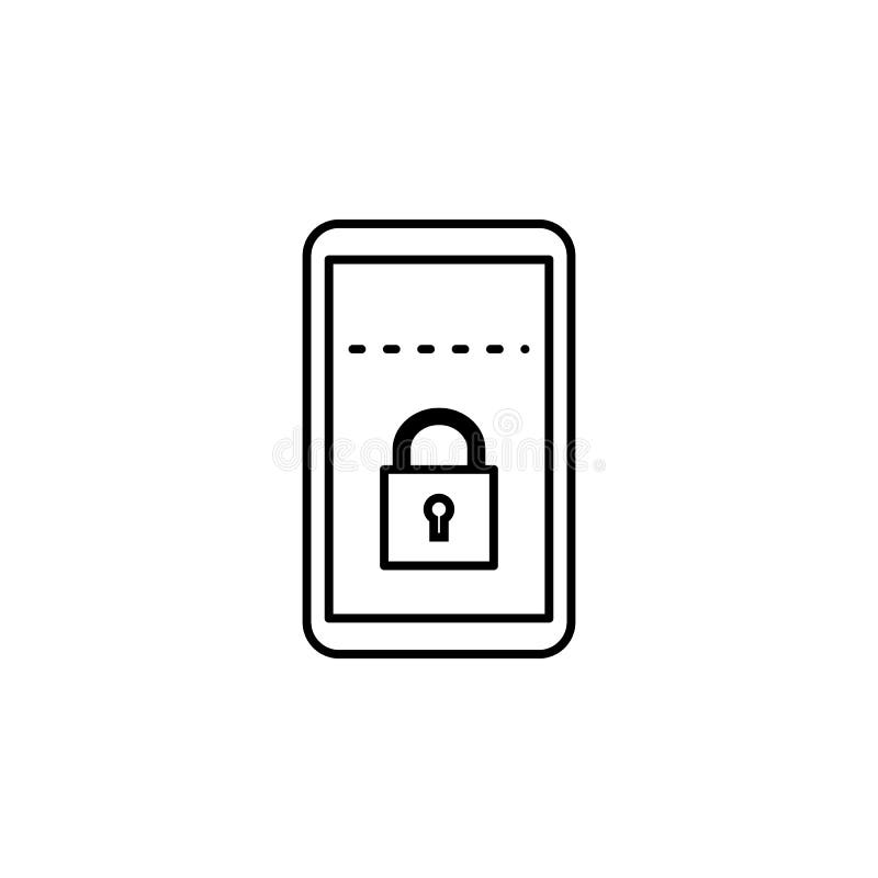 Hakker, mobiel pictogram op witte achtergrond Kan voor Web, embleem, mobiele toepassing, UI UX worden gebruikt royalty-vrije illustratie Hakker, mobiel pictogram op witte achtergrond Kan voor Web, embleem, mobiele toepassing, UI UX worden gebruikt royalty-vrije illustratie