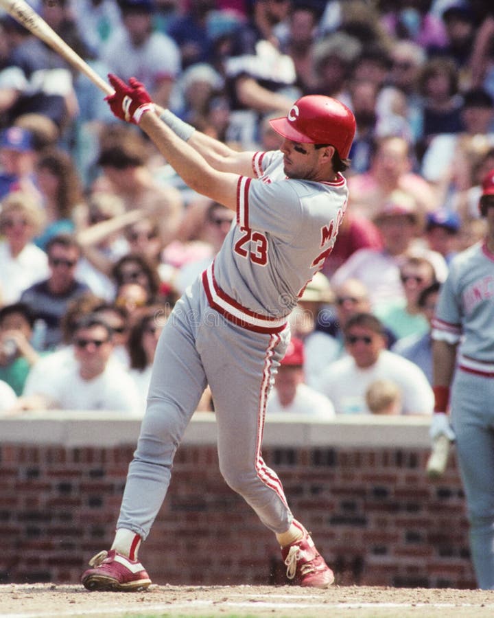 Hal Morris, Cincinnati Reds Editorial Stock Photo - Image of slide, baseball:  57843928