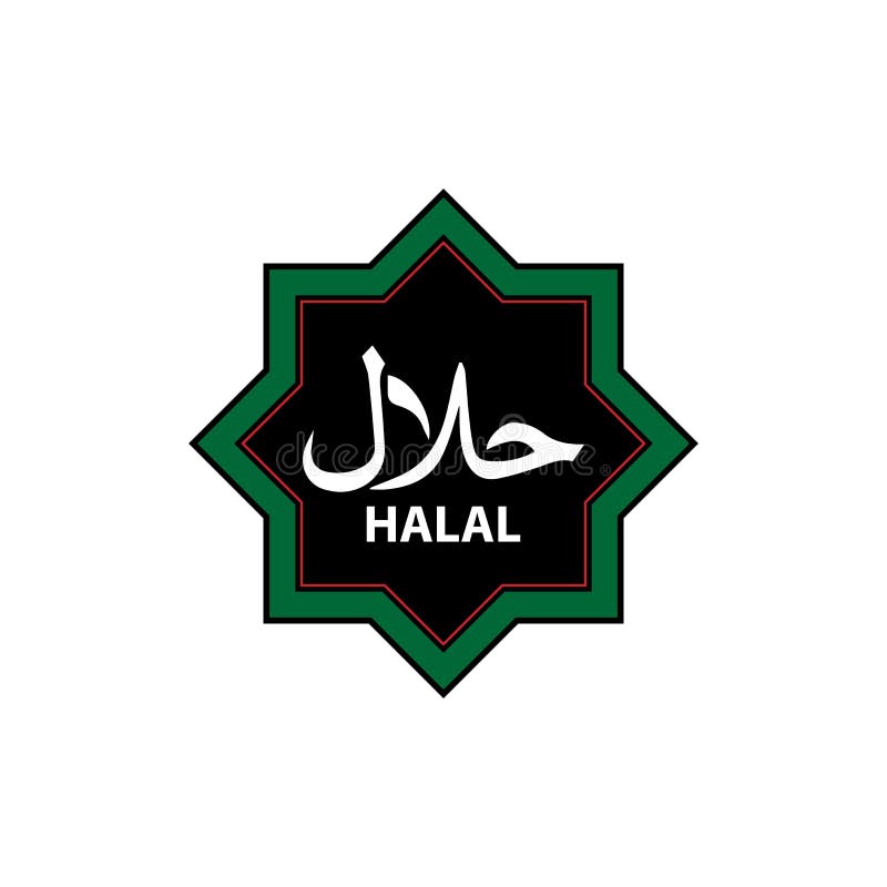 Logo Halal Malaysia Vector Halal Food Emblem Halal Logo Vector Illustration Certificate