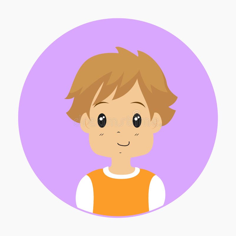 Halber Körper-Little Boy-Vektor lizenzfreie abbildung