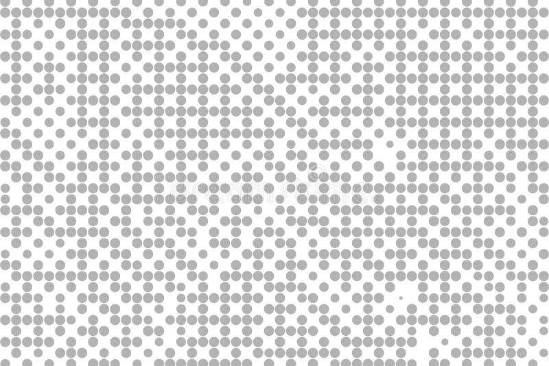 Halbtonhintergrund. einfarbiges Halbtonmuster. Hintergrund der geometrischen Punkte. lizenzfreie abbildung