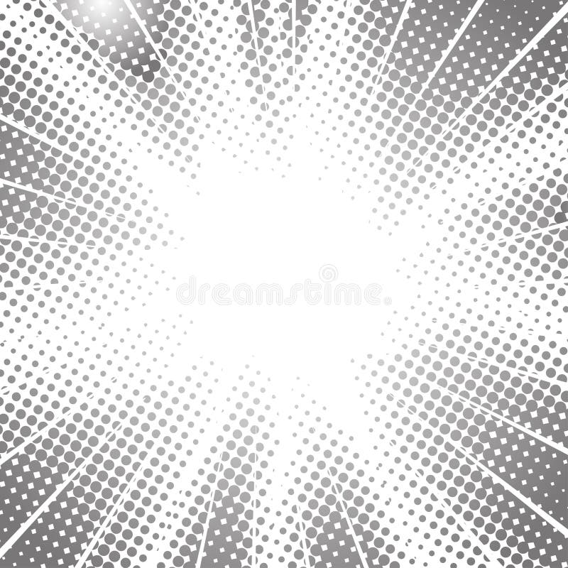 halftone radial speed lines for comic book. halftone radial speed lines for comic book.