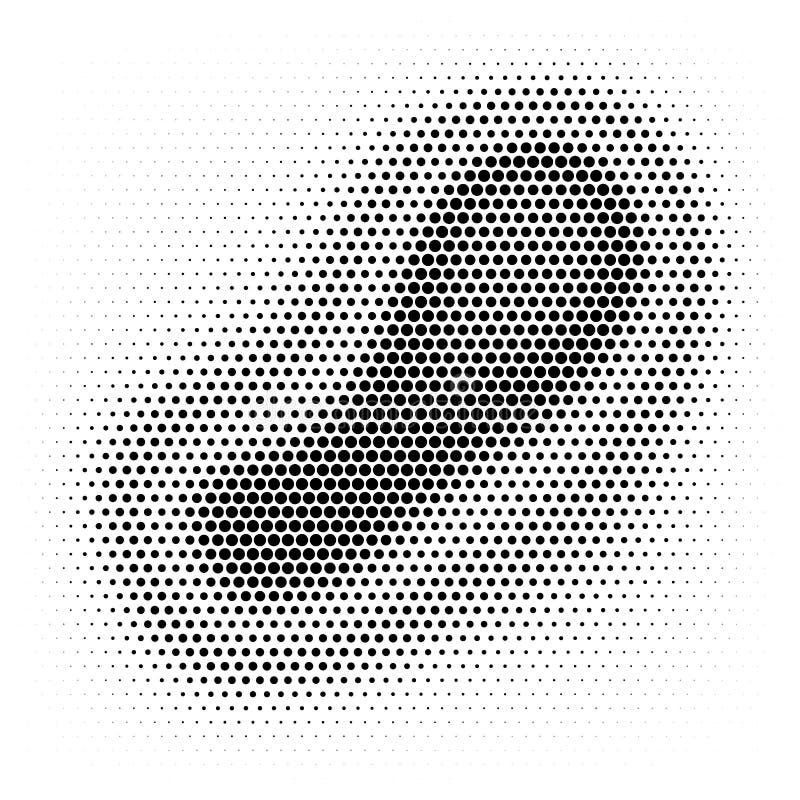 Halbtonvektor-Hintergrund. einfarbiges Halbtonmuster. Hintergrund der geometrischen Punkte. vektor abbildung