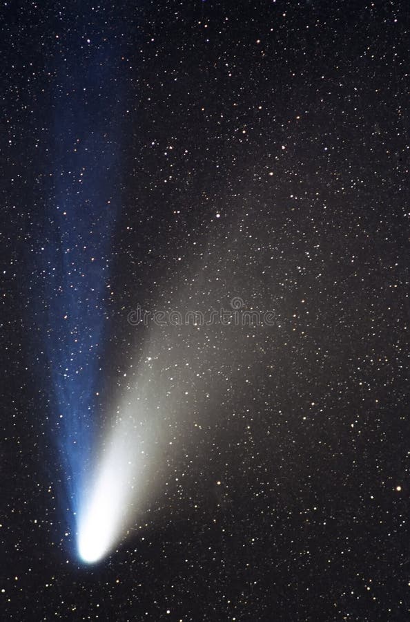 Salutare cometa notte durante 1998 