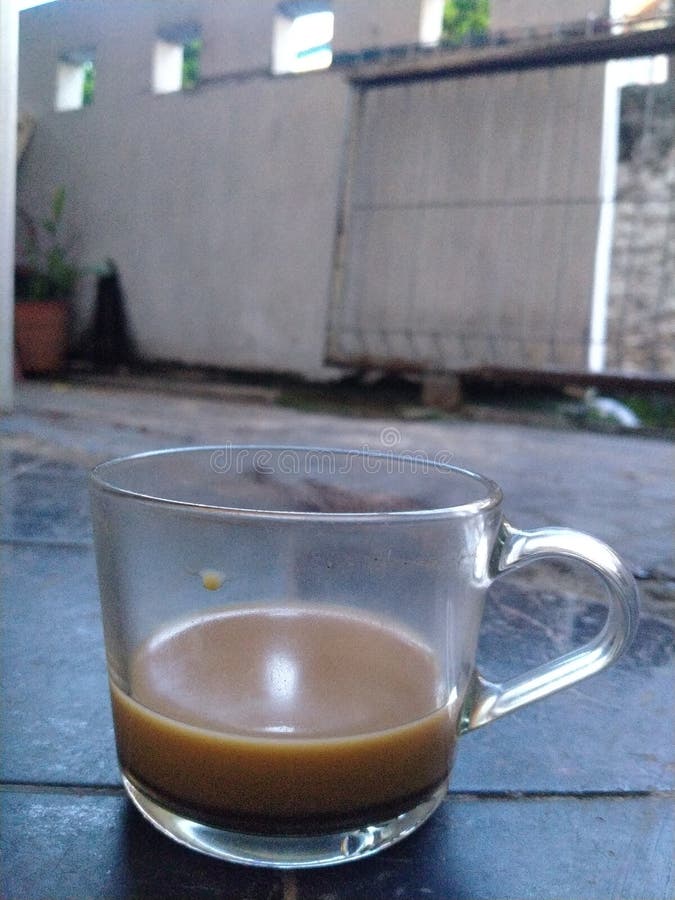 Half a coffee stock photo. Image of ceramic, liqueur 248521518