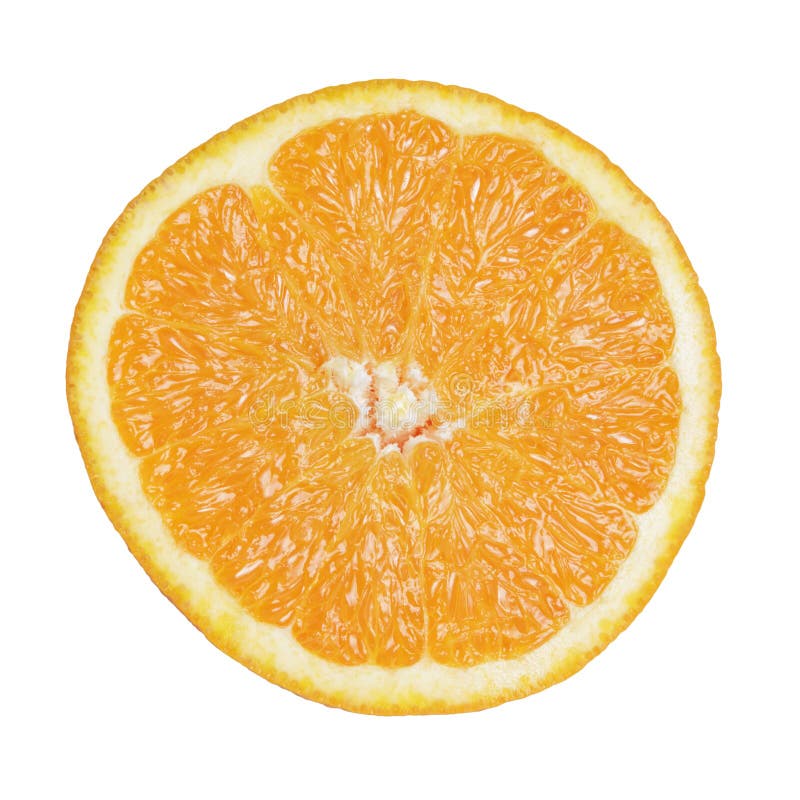 Half cut of orange stock photo. Image of tasty, organic - 30891816