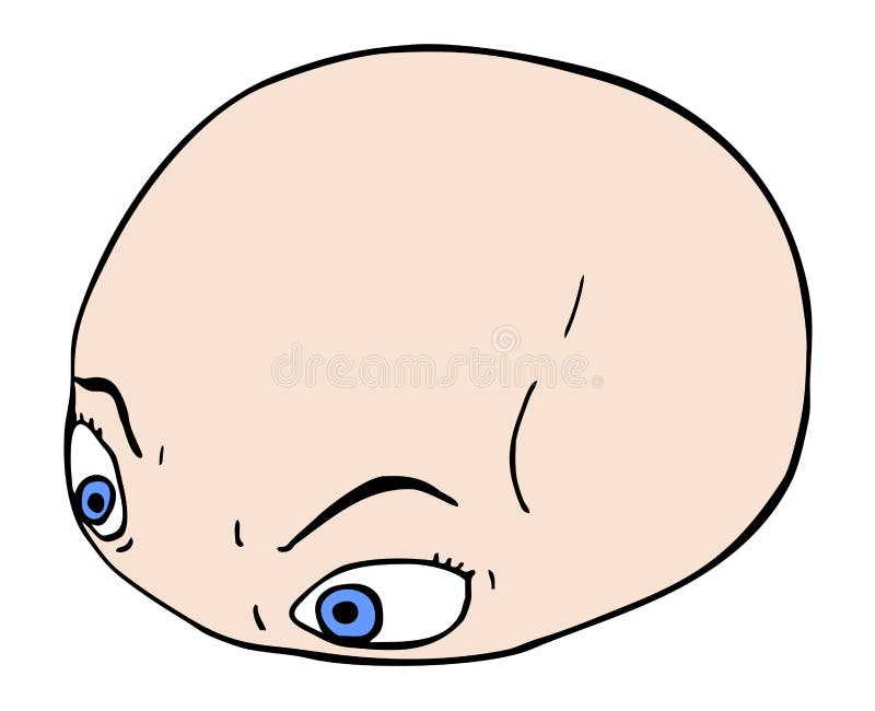Half face stock illustration. Illustration of face, cartoon - 98187387 Half face stock illustration. Illustration of face, cartoon - 98187387