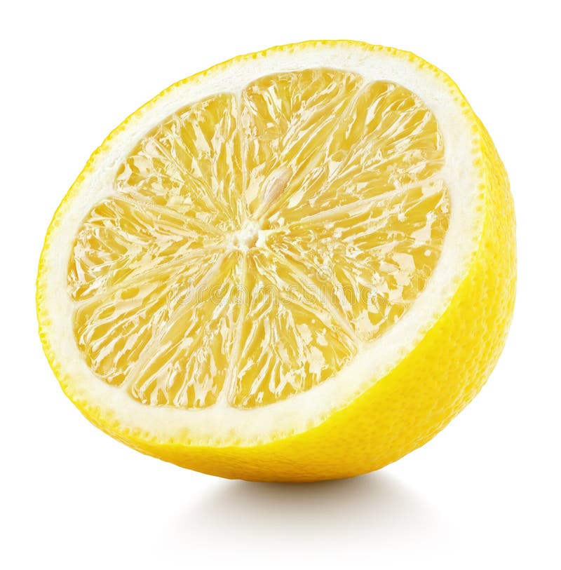 Half of lemon stock photo. Image of natural, food, slice - 36698818