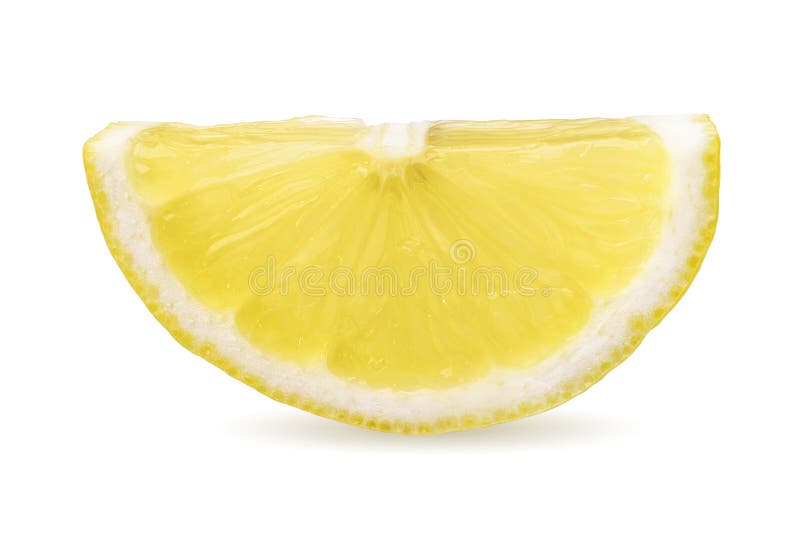 Half of lemon slice