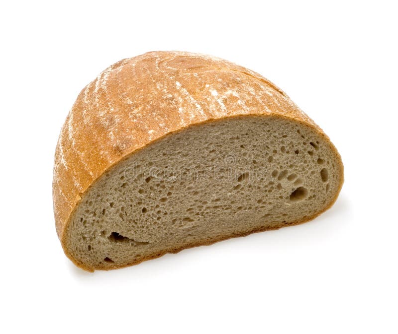 Half loaf of bread stock photo. Image of texture, handmade 9926118