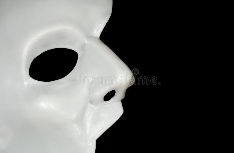 Half Mask stock photo. Image of costume, halloween, fright 3359230