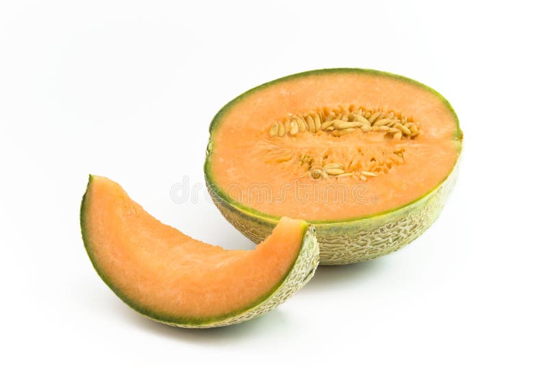 Half Melon with section