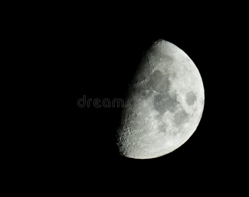 Half moon royalty free stock photography