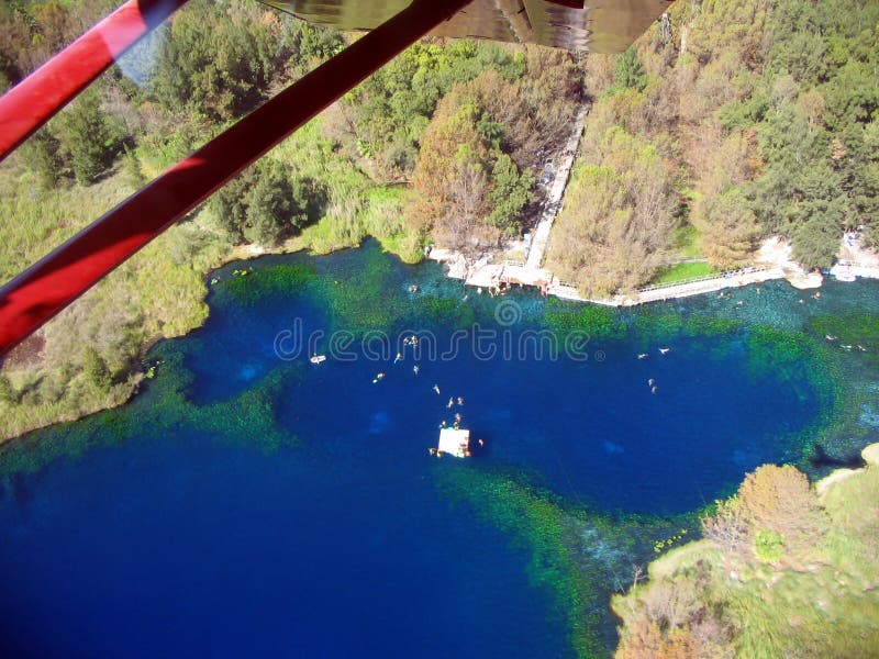 Half moon lagoon royalty free stock photo