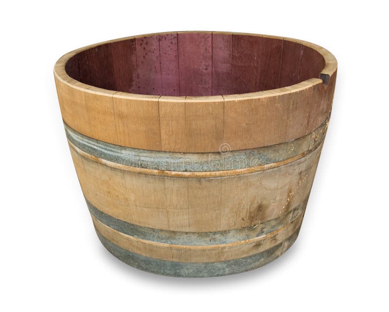 Half Oak Wine Barrel