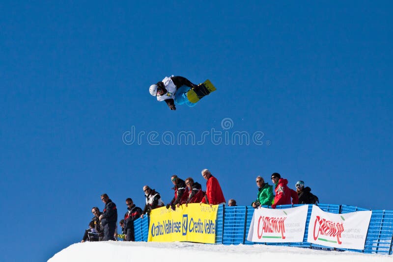 Half Pipe snowboard editorial stock image. Image of activity 19278684