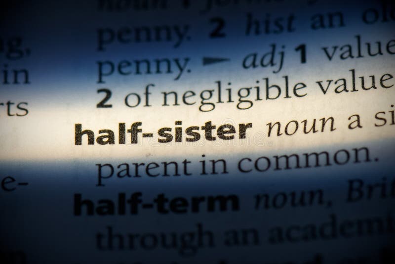 DEFINITION HALF SISTER visual data 2