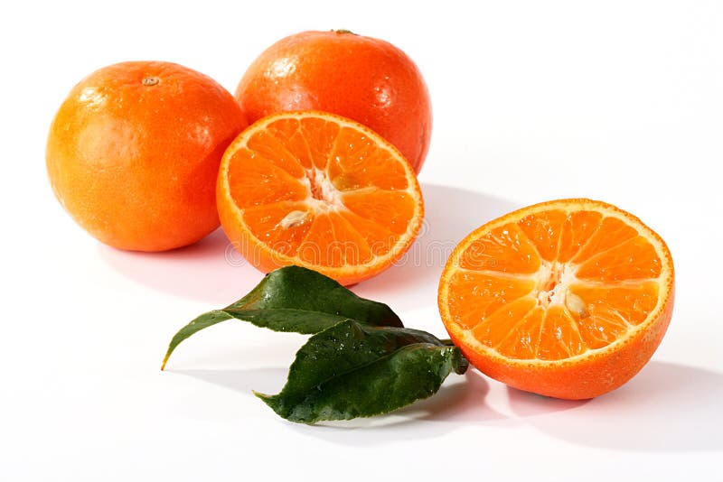 half orange half tangerine half orange half tangerine
