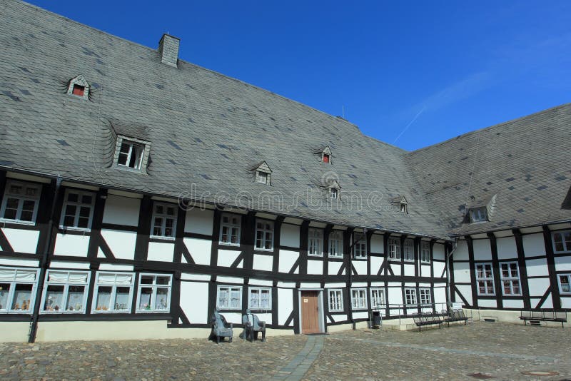 Half-timbered house in Goslar