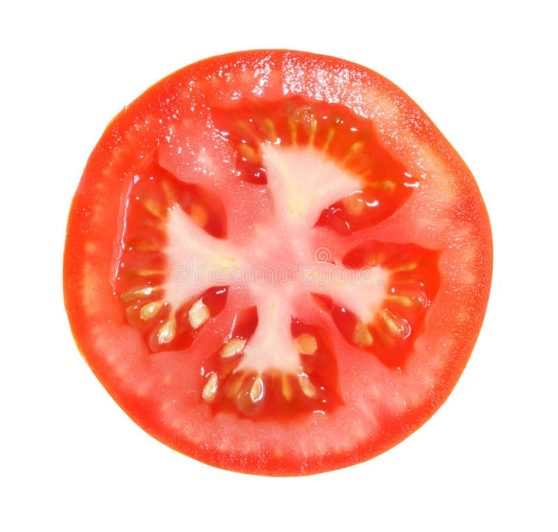Half tomato stock image. Image of meal, white, middle 10010729