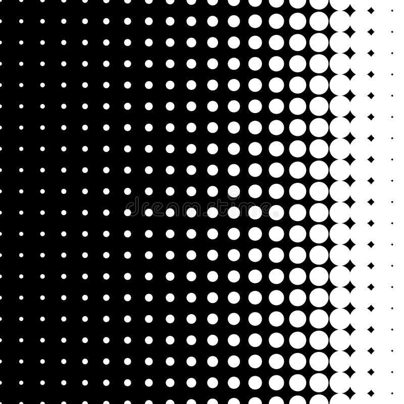 Half Tone Dots Texture Black White Stock Vector Illustration of white