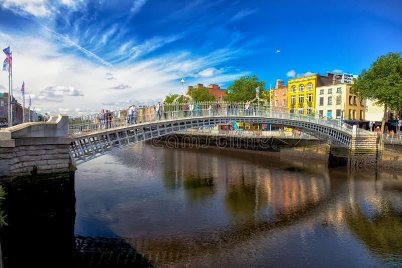 Halfpenny Bridżowy Dublin