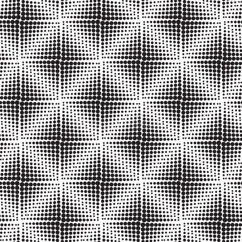 Halftone Background Seamless Pattern Stock Vector - Illustration of ...