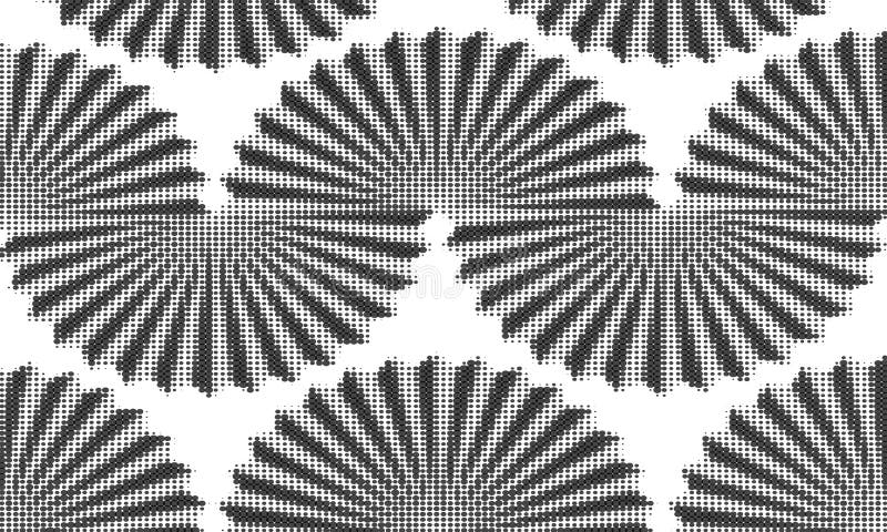 Modern Stylish Halftone Texture. Endless Abstract Background With Random Size Squares.