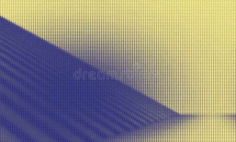 Colored modern Stylish Halftone Texture. Endless Abstract Background With Random Size Squares.