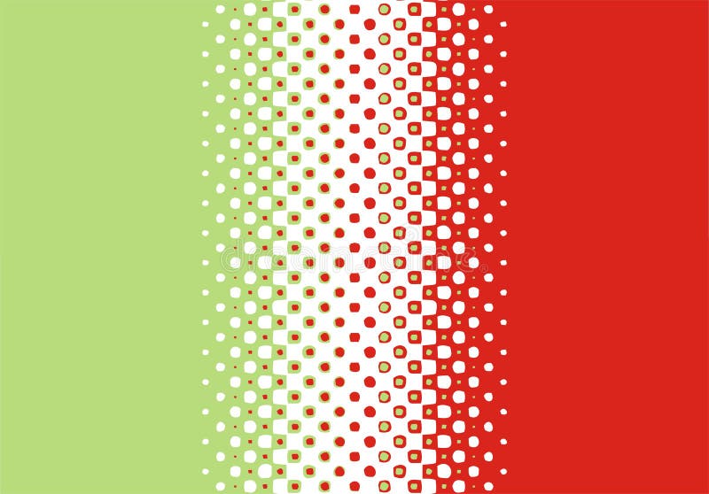 Halftone dot pattern