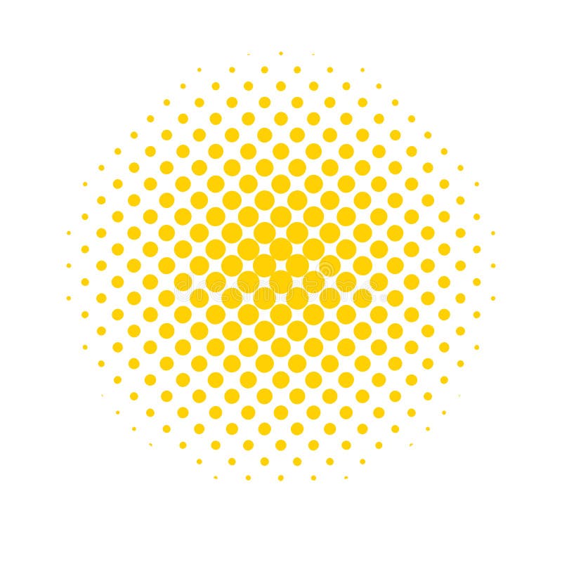 Puncte semitonuri. fundal abstract colorat în stilul pop art stock illustration