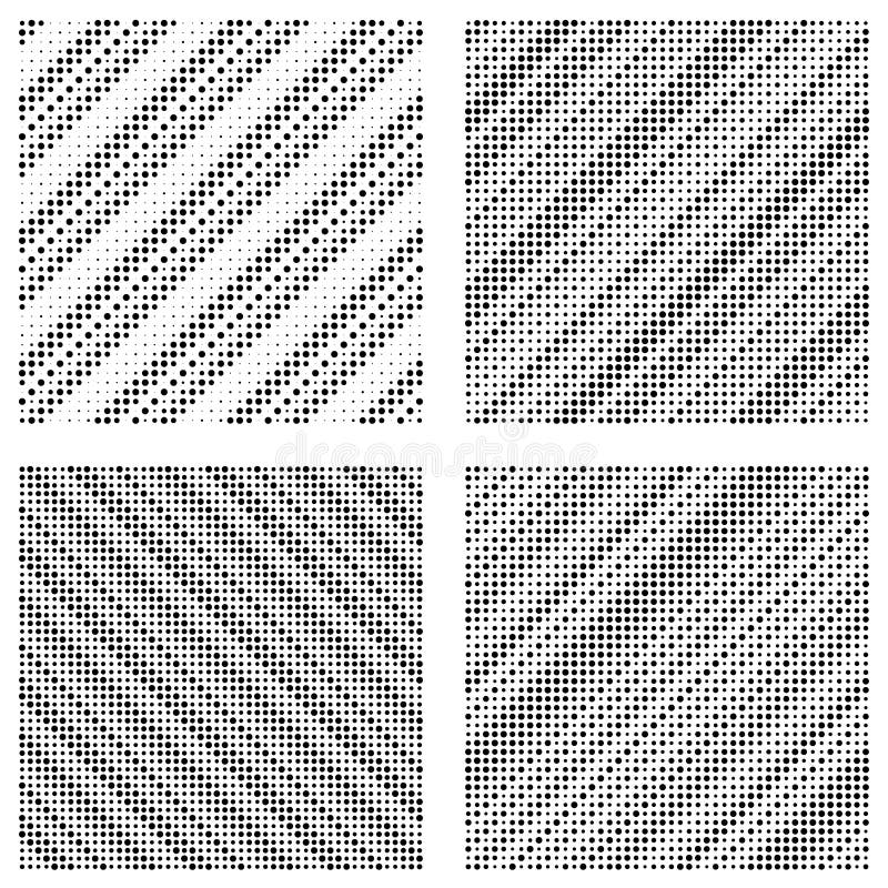 Halftone Dots, Dotted Pattern. Pointillist, Pointillism Vector ...