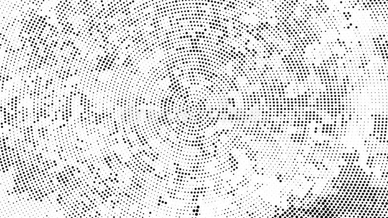 Halftone dotted background. Halftone effect vector pattern. Circ stock illustration