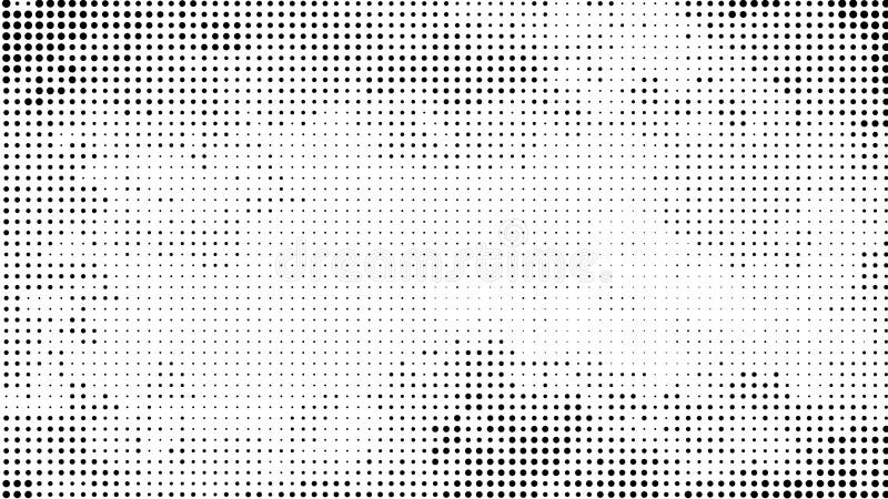 Halftone dotted background. Halftone effect vector pattern. Circle dots isolated on the white background. royalty free illustration