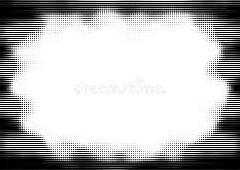 Striped engraving halftone vector background royalty free illustration