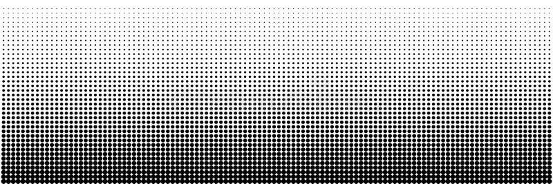 Halftone gradient Half tone stock illustration