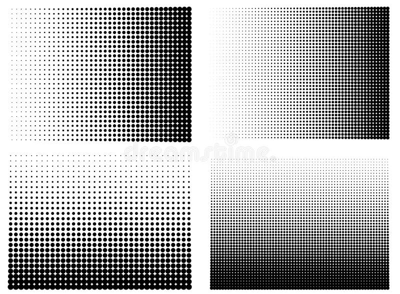 Halftone gradient set Half tone gradient
