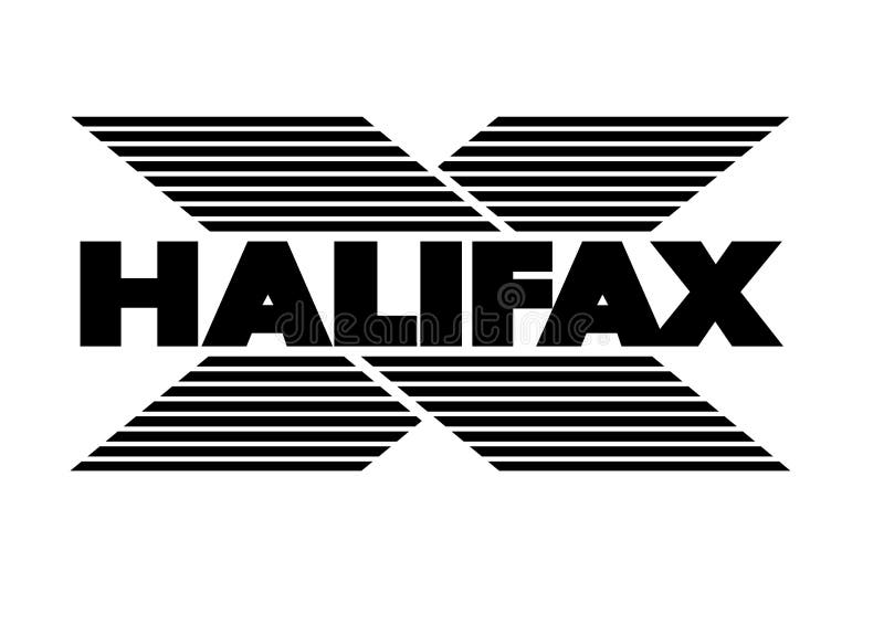 Halifax Logo editorial stock image. Illustration of logo 130881304