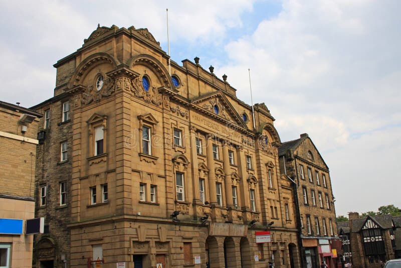 Halifax town hall stock image. Image of town, sandstone 22447025