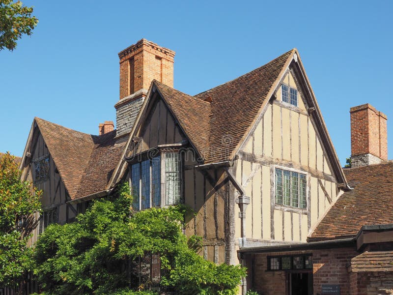 Hall Croft En Stratford Sobre Avon Fotografía editorial Imagen de